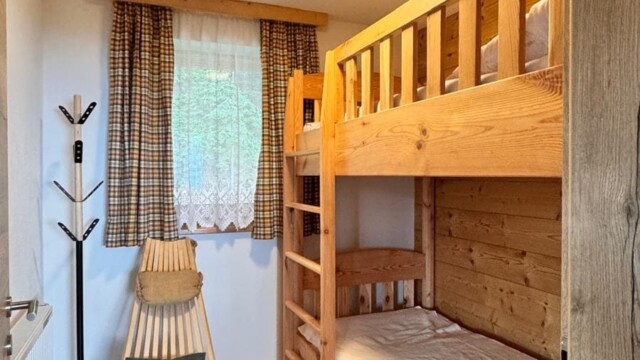 Almhaus Christine - Schlafzimmer mit Etagenbett