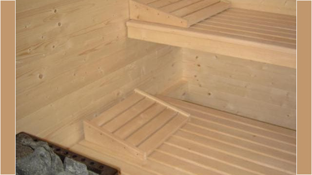 Almhaus Bettina - Indoor Sauna mit Holz Saunaofen